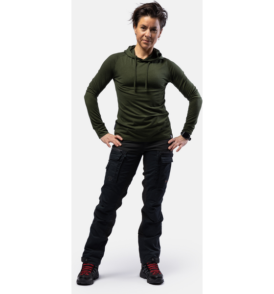 BEYOND NORDIC Bn213 Light Merino Hoodie Women's på