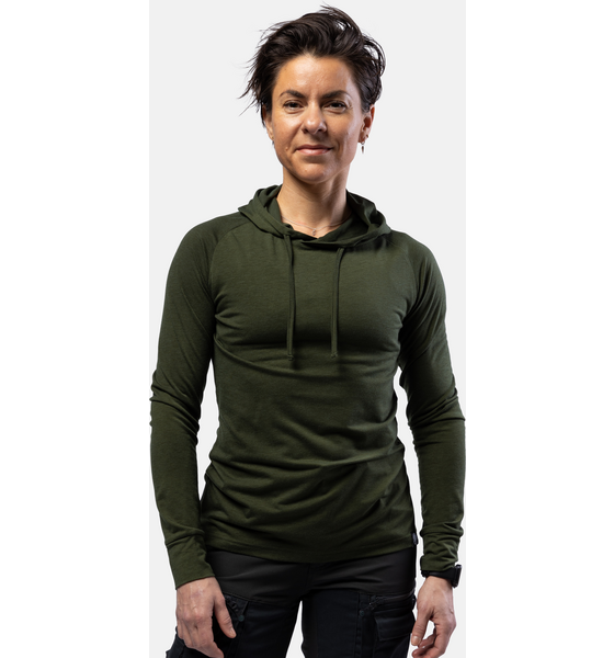 BEYOND NORDIC Bn213 Light Merino Hoodie Women's på