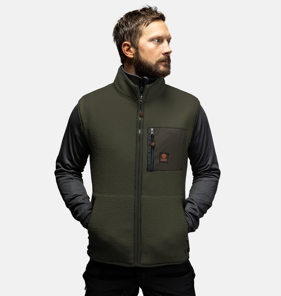 BEYOND NORDIC Bn306 Pile Vest Men på