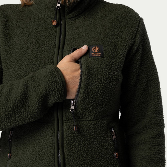 BEYOND NORDIC Bn308 Retro Pile Jacket Women's på