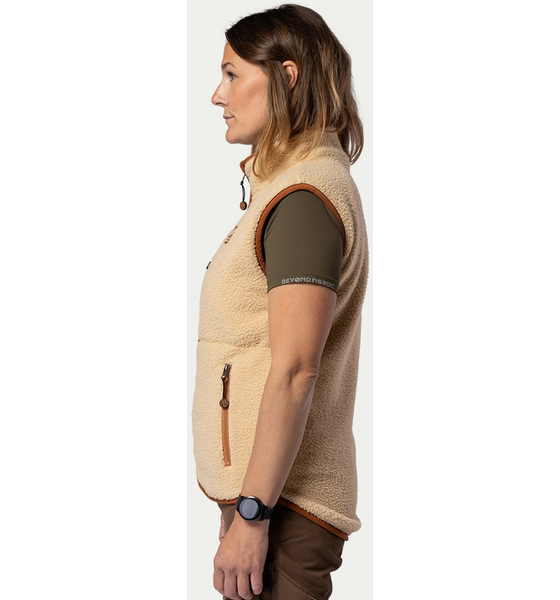 BEYOND NORDIC Bn309 Retro Pile Vest Women's på