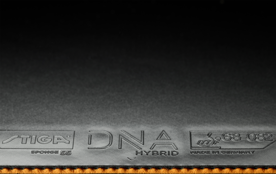 STIGA Bordtennisgummi Dna Hybrid 55 Svart 2.2 Mm på