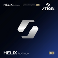 STIGA Bordtennisgummi Helix Platinum Xh Red 2.2 på