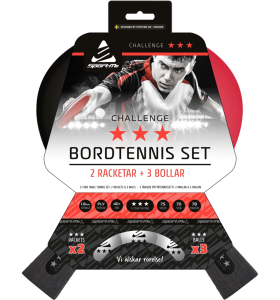 SPORTME Bordtennisset på