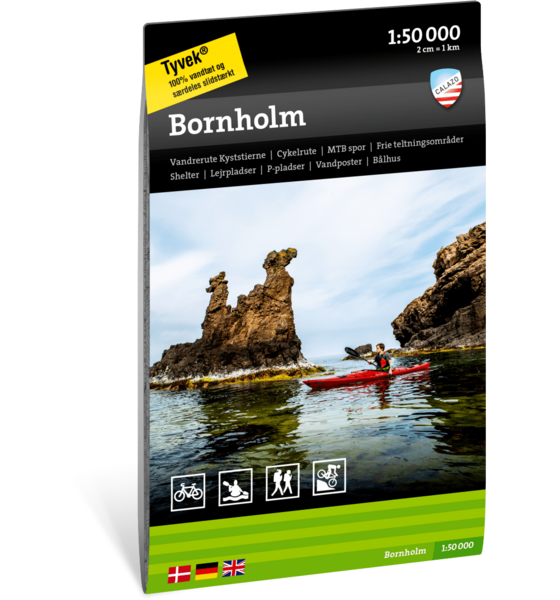 CALAZO Bornholm 1:50 000 på
