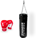 THUNDER FITNESS Boxningssäck Och Boxhandskar Set För Barn 6 Oz på