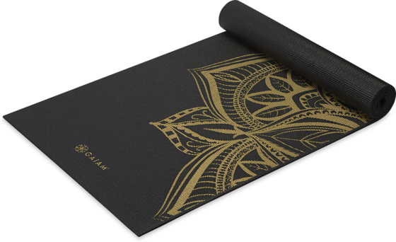 GAIAM Bronze Medallion Yoga Mat 6mm på