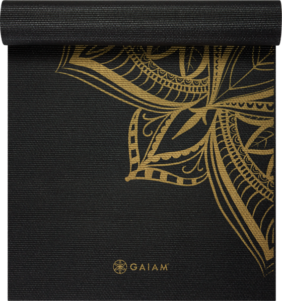 GAIAM Bronze Medallion Yoga Mat 6mm på