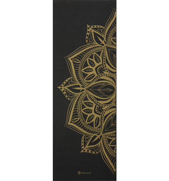 GAIAM Bronze Medallion Yoga Mat 6mm på