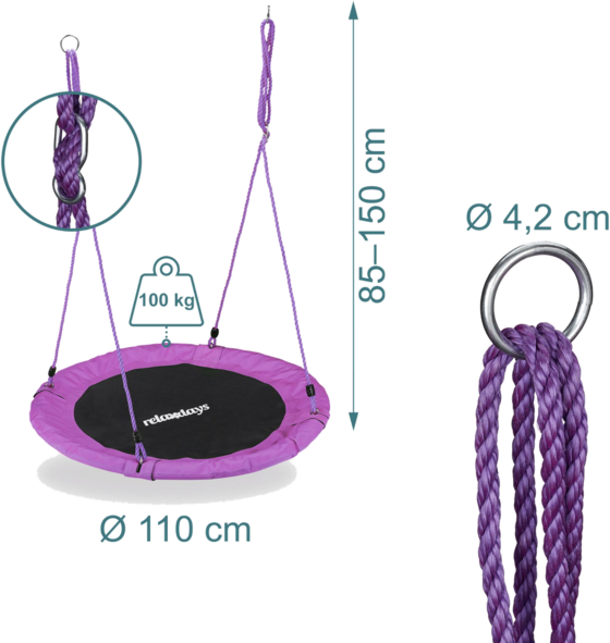 NORTHIX Buddy Swing 110 Cm på