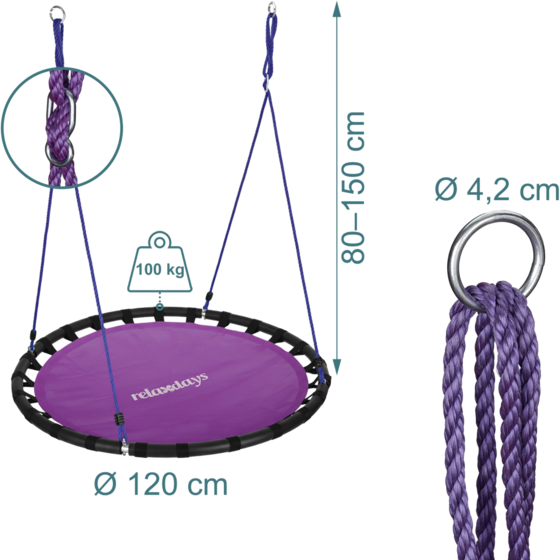 B2X Buddy Swing 120 Cm på