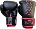 BUFFALO Buffalo Outrage Boxningshandskar Svarta Med Rosa på