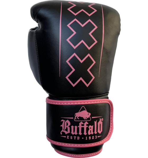 BUFFALO Buffalo Outrage Boxningshandskar Svarta Med Rosa på