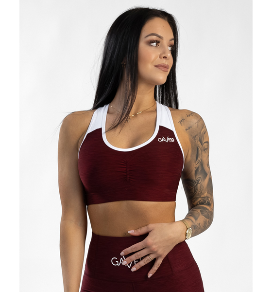 GAVELO Burgundy Swirl Sport-bh på