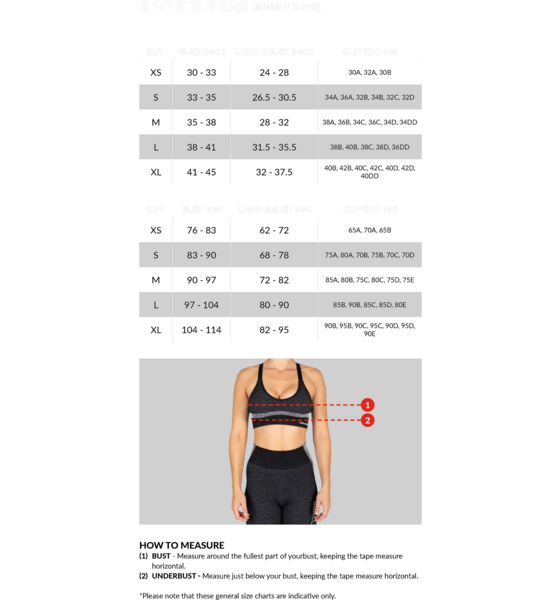 GORILLA WEAR Camilla Zip-front Sports Bra på
