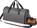 B2X Carry-on Bag With Shoe Compartment Adjustable Shoulder Strap 2-in-1 Hanging Suit Travel Bag Dark G på