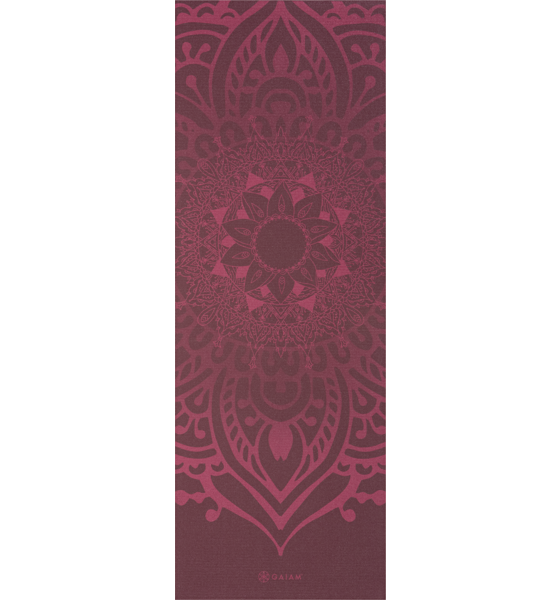 GAIAM Cherry Sundial Layers Yoga Mat 5mm på