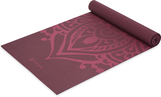 GAIAM Cherry Sundial Layers Yoga Mat 5mm på