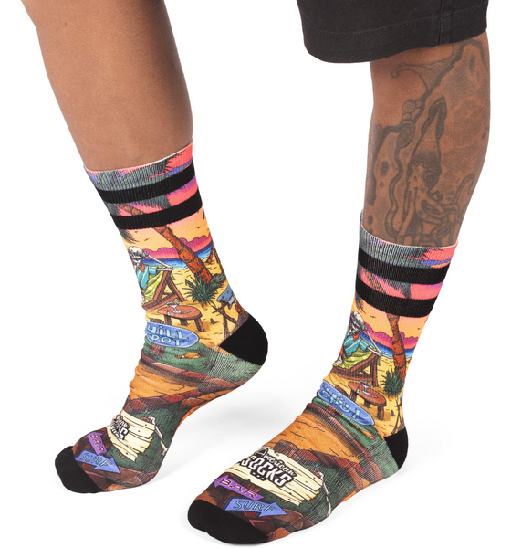 AMERICAN SOCKS Chiller - Mid High på