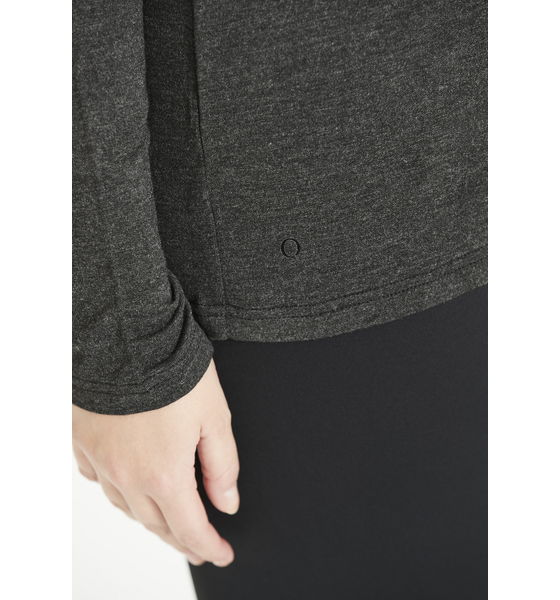 Q SPORTSWEAR Cihera Melange Long Sleeve Shirt på