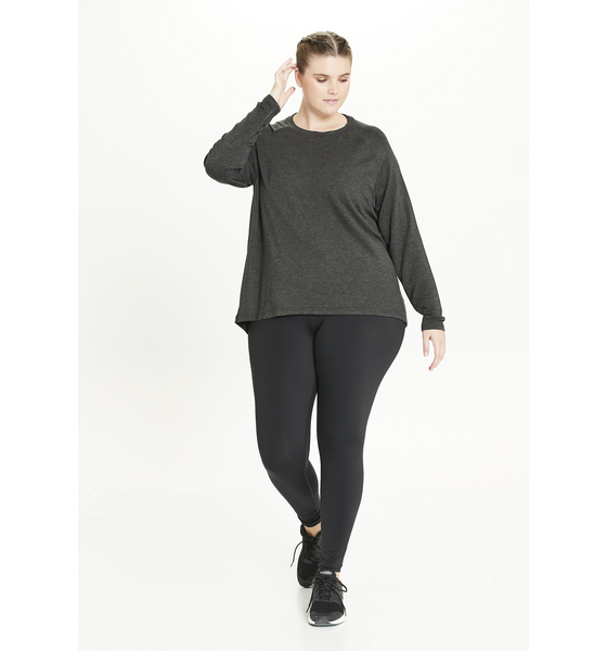 Q SPORTSWEAR Cihera Melange Long Sleeve Shirt på