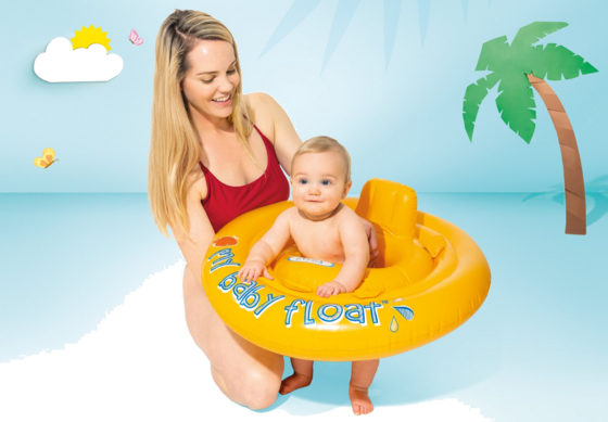 INTEX Circle For Learning To Swim Seat Backrest Intex 56585 på
