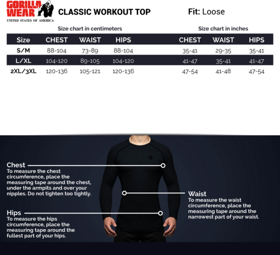 GORILLA WEAR Classic Workout Top på