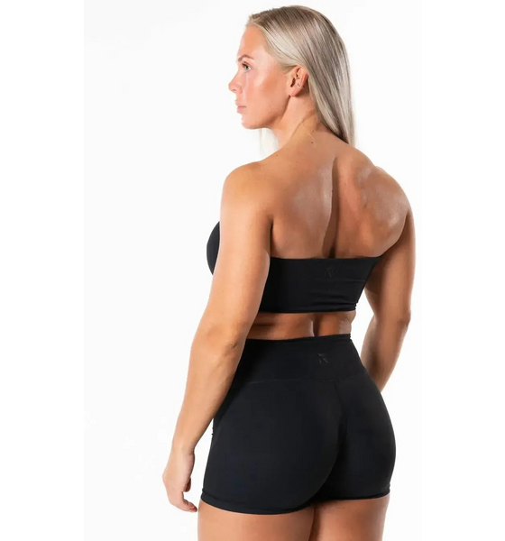 RELODE Clean Bandeau Top - Svart på