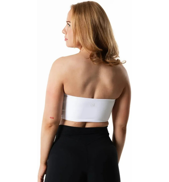 RELODE Clean Bandeau Top - Vit på