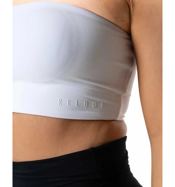 RELODE Clean Bandeau Top - Vit på