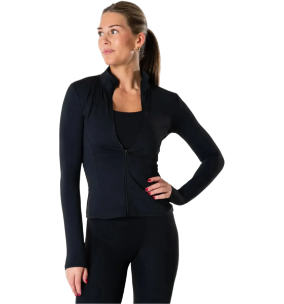 RELODE Clean Zip Longsleeve - Svart på