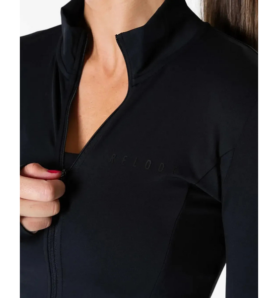 RELODE Clean Zip Longsleeve - Svart på