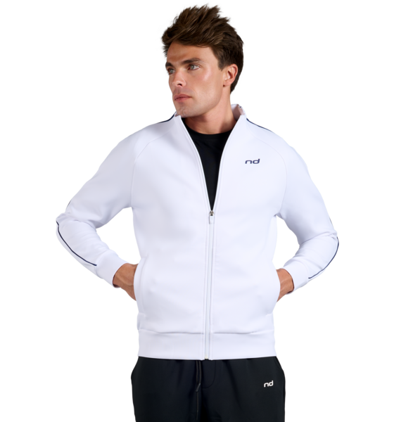 NORDICDOTS Club Jacket White på