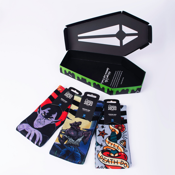 AMERICAN SOCKS Coffin - Giftbox på