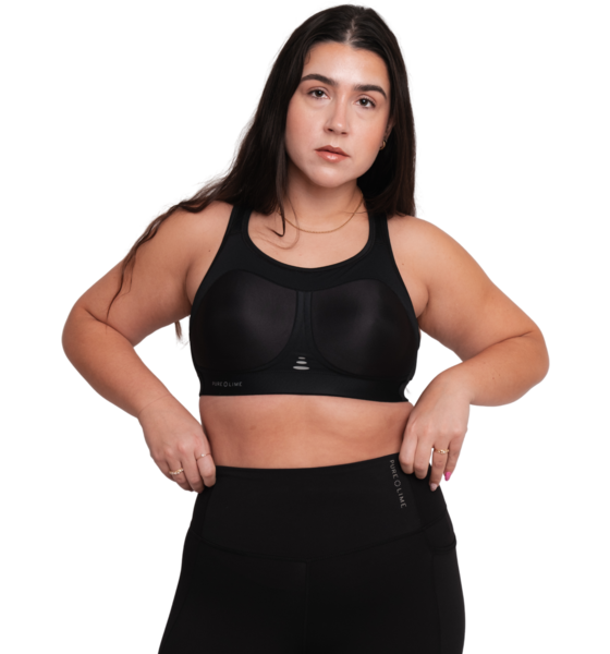 PURE LIME Compression Bra High Impact på