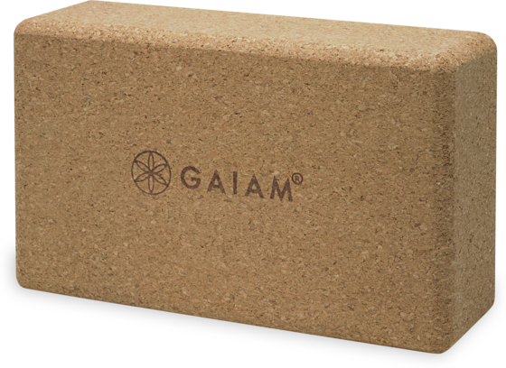 GAIAM Cork Yoga Brick på