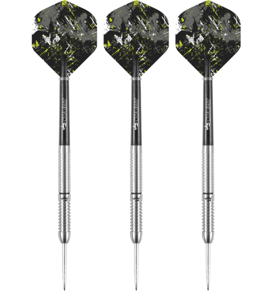 GYMSTICK Court Stealth Tungsten 90 Dart Set 21g på