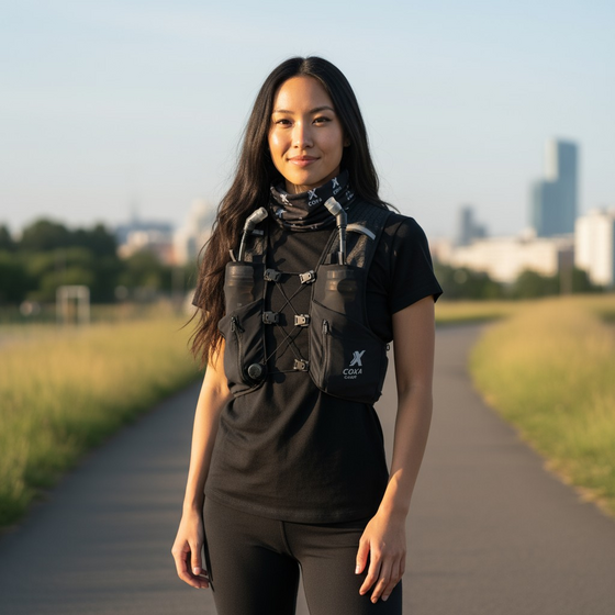 COXA CARRY Coxa Running Vest Incl. Softflask på