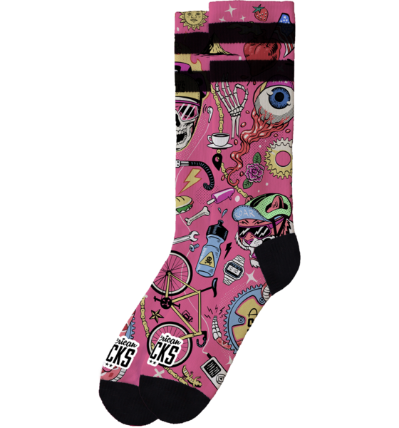AMERICAN SOCKS Cycling Beast - Mid High på