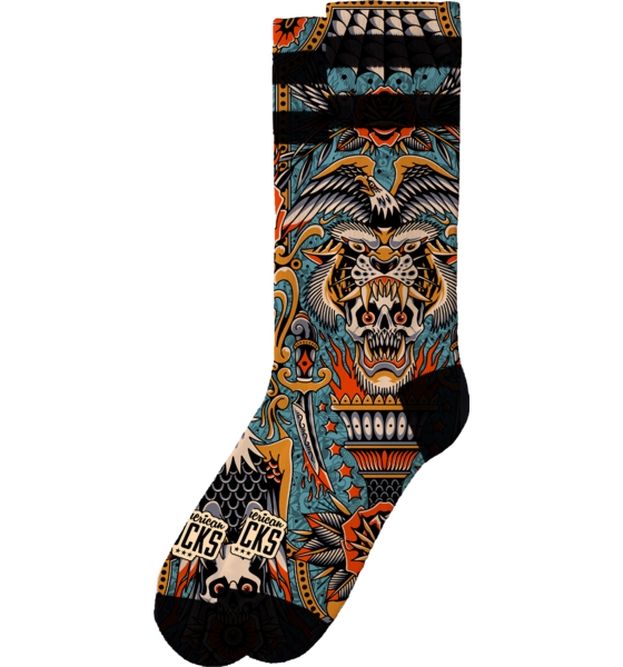AMERICAN SOCKS Dagger - Mid High på