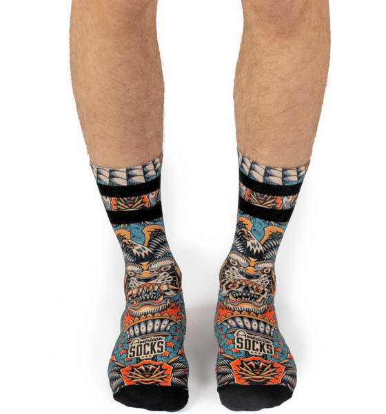 AMERICAN SOCKS Dagger - Mid High på