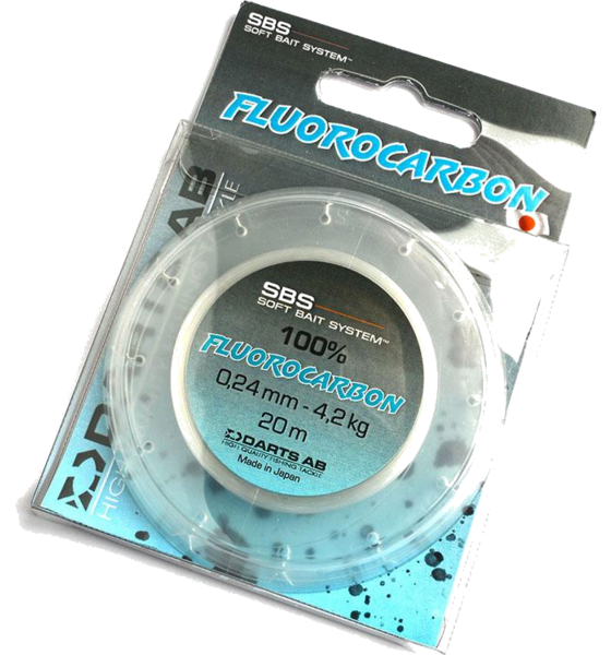 DARTS SBS Darts Sbs Fluorocarbon 20m 0,36mm 7,6kg på