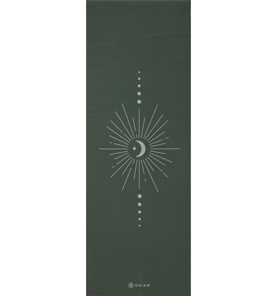GAIAM Deep Green Vision Yoga Mat 5mm på