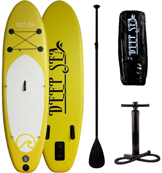 DEEP SEA Deep Sea Sup Board Set Standard 275cm, Yellow på