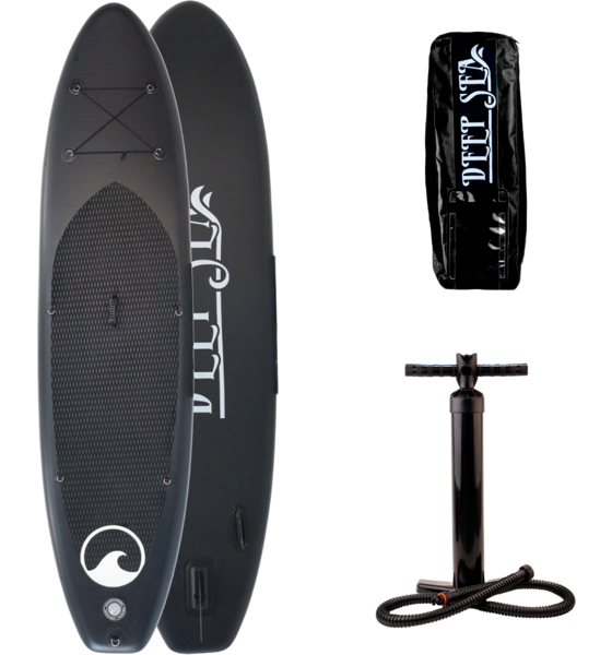 DEEP SEA Deep Sea Sup Board Set Xxl (330cm), Black på