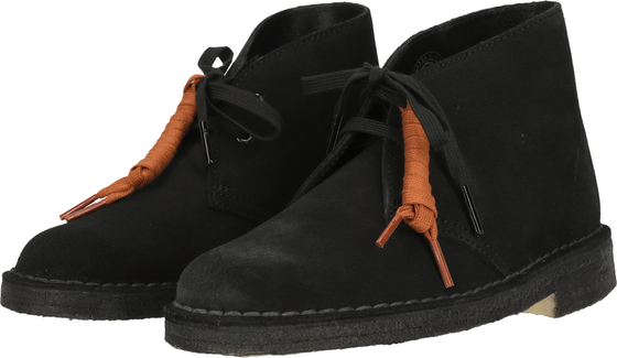 CLARKS ORIGINALS Desert Boot. Black Sde på
