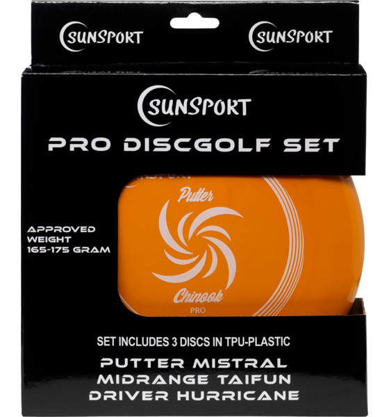 SUNSPORT Discgolf Pro Set på