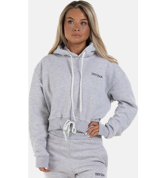 DIVINA Divina Cropped Hoodie 'comfy' på