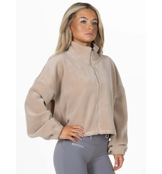 DIVINA Divina Fleece Jacket 'teddy' på