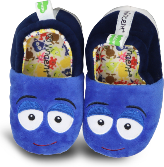 VINCENT SHOES Doddo Blue Slipper på